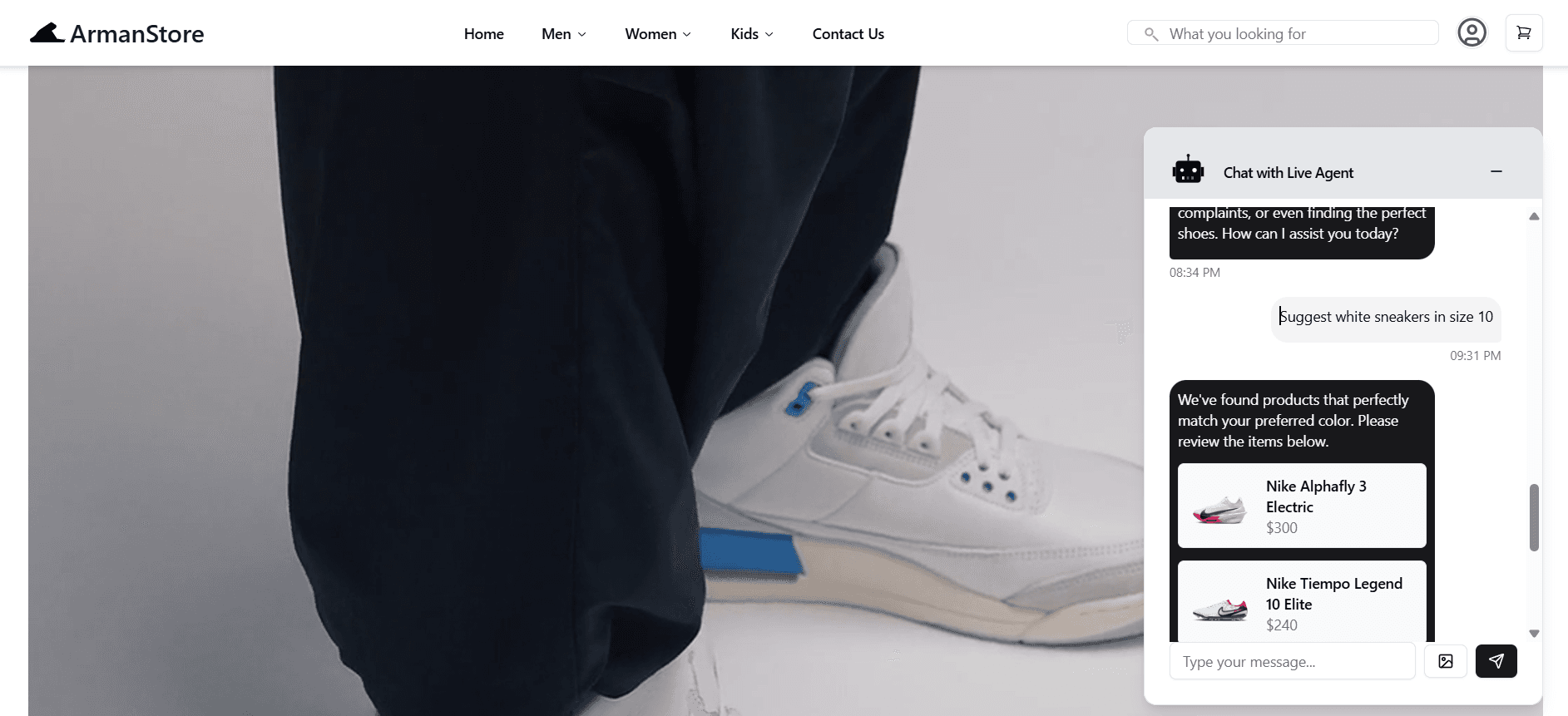 ArmansStore — AI-Powered E-Commerce