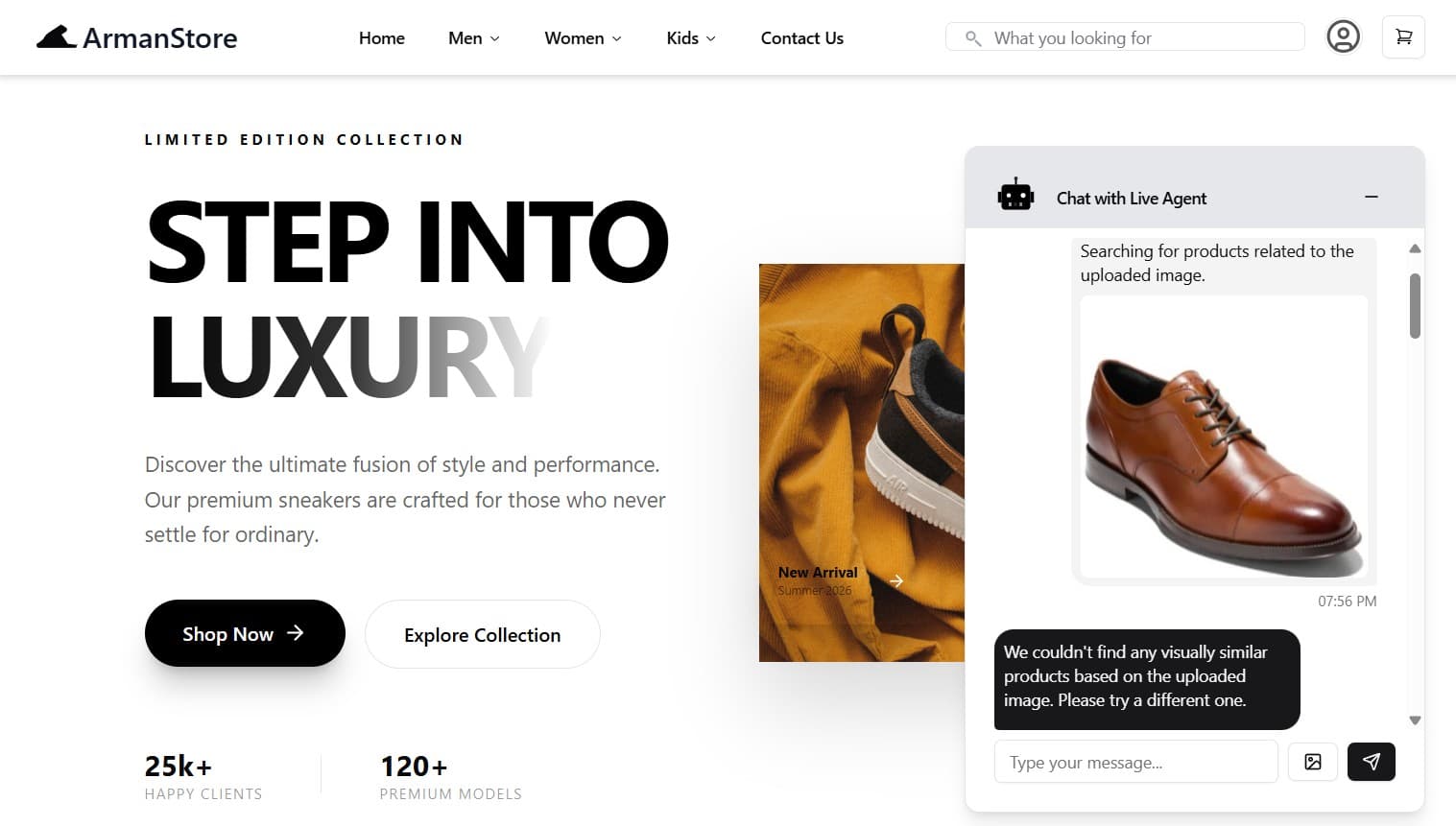 ArmanStore — AI E-Commerce Platform